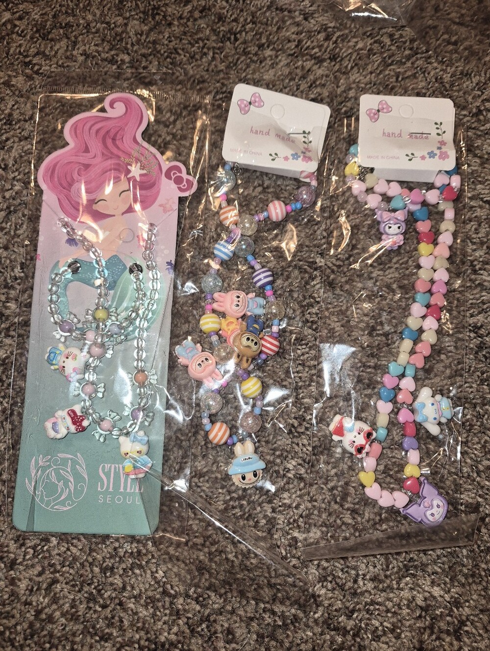 3 Kids Necklaces